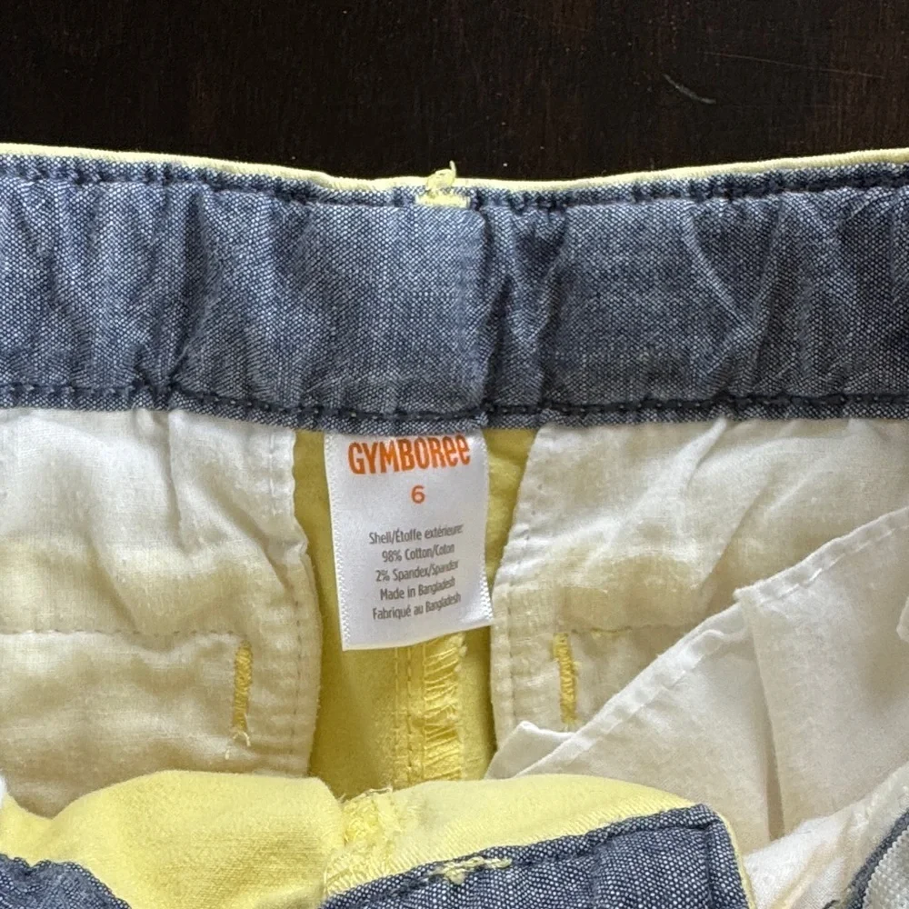 Gymboree Sunny Yellow Kids Casual Trousers